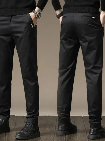 Essential Straight Trousers - Cross & Crown