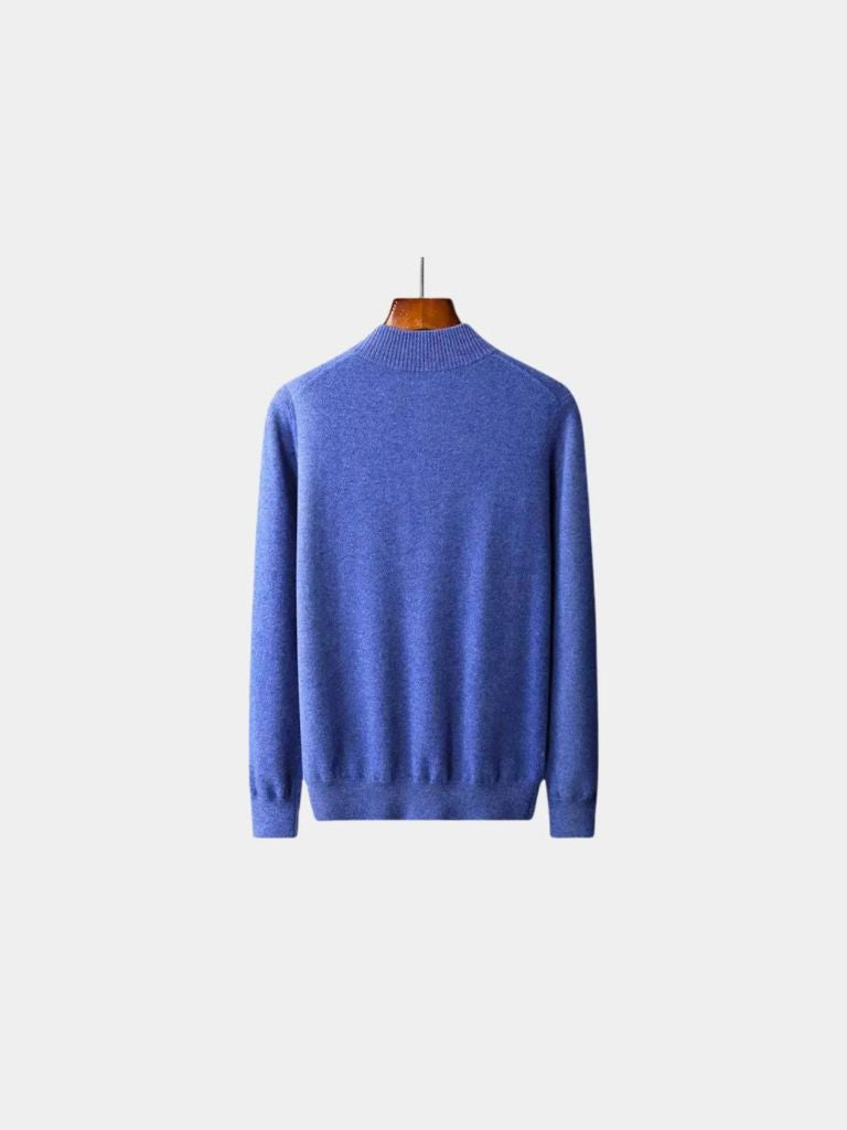 Merino Half Zip Sweater - Cross & Crown