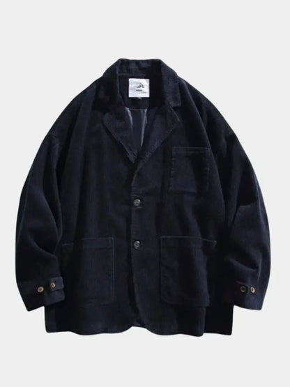 Corduroy Winter Blazer - Cross & Crown
