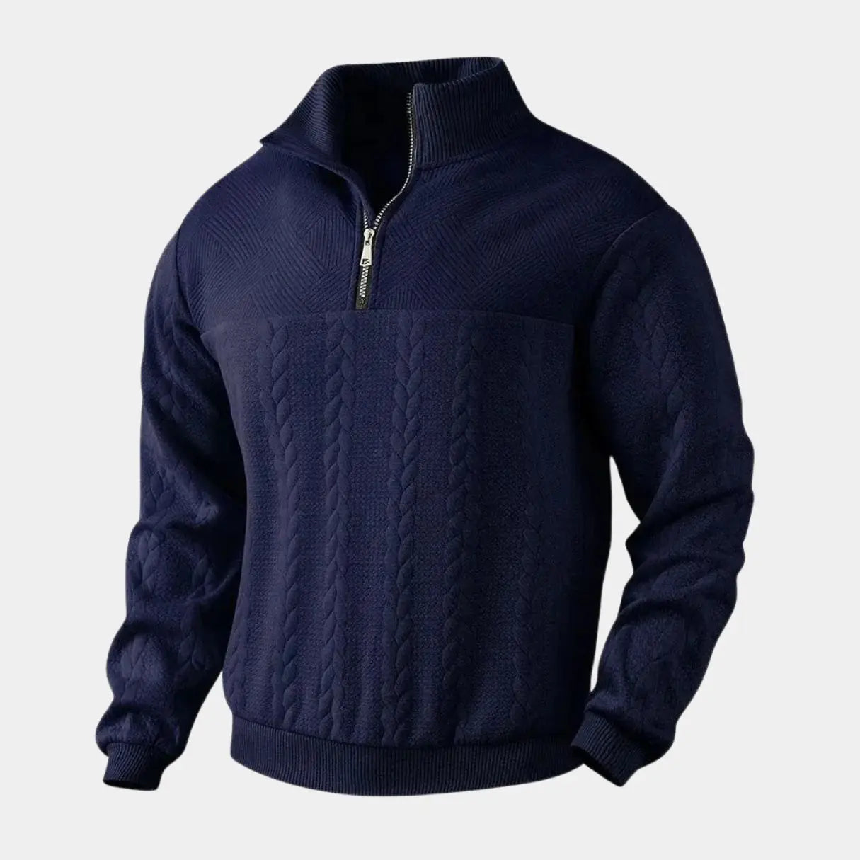 Henry Premium Quarter Zip Sweater - Cross & Crown Cross & Crown