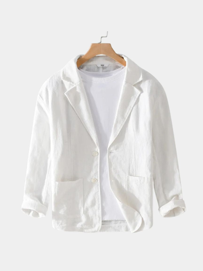 Oldbrook Summer Linen Blazer - Cross & Crown