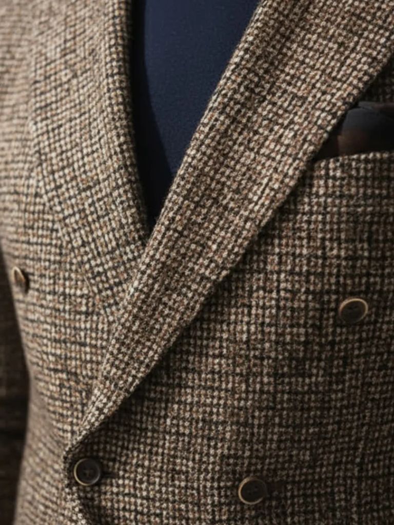 Regent Double Breasted Blazer - Cross & Crown