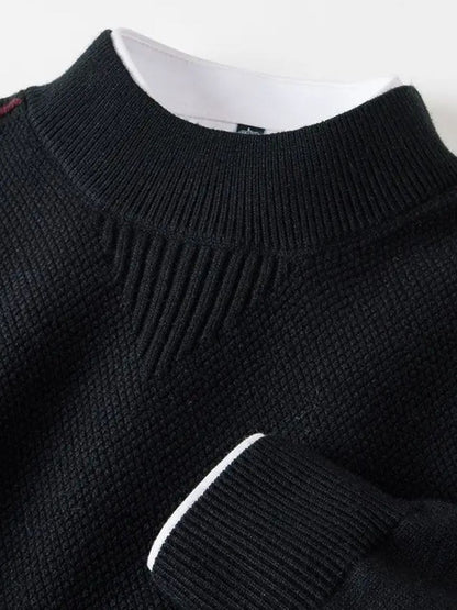 Saville Grain Knit Pullover - Cross & Crown