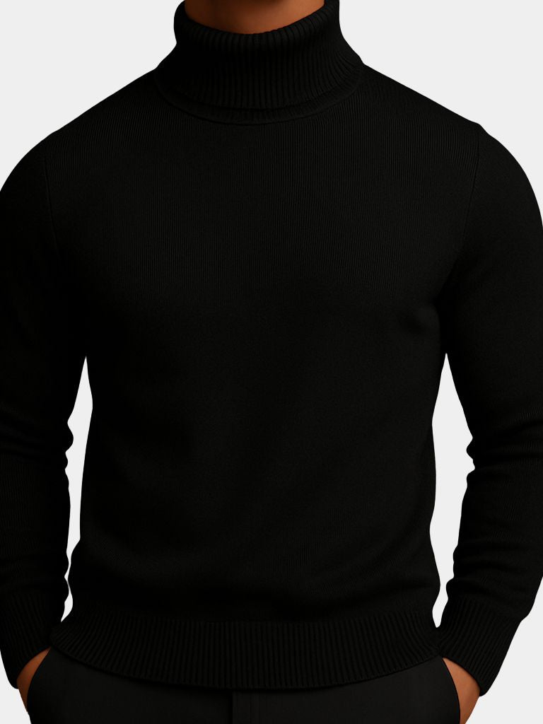 Aurelius Wool Turtleneck - Cross & Crown