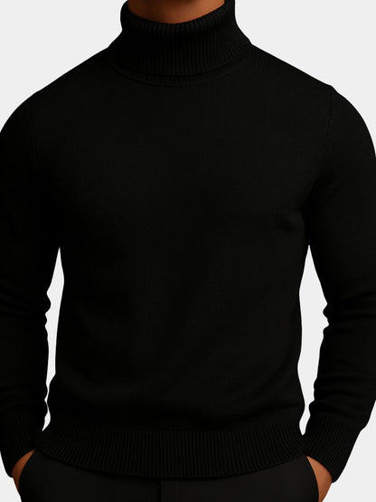 Aurelius Wool Turtleneck - Cross & Crown