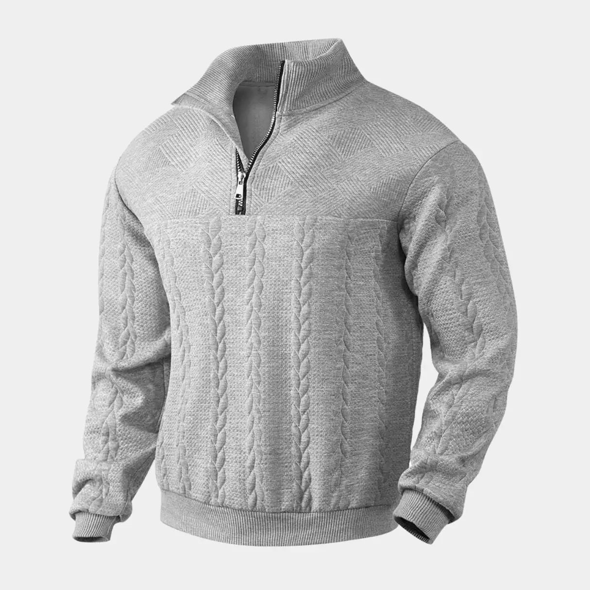 Henry Premium Quarter Zip Sweater - Cross & Crown Cross & Crown