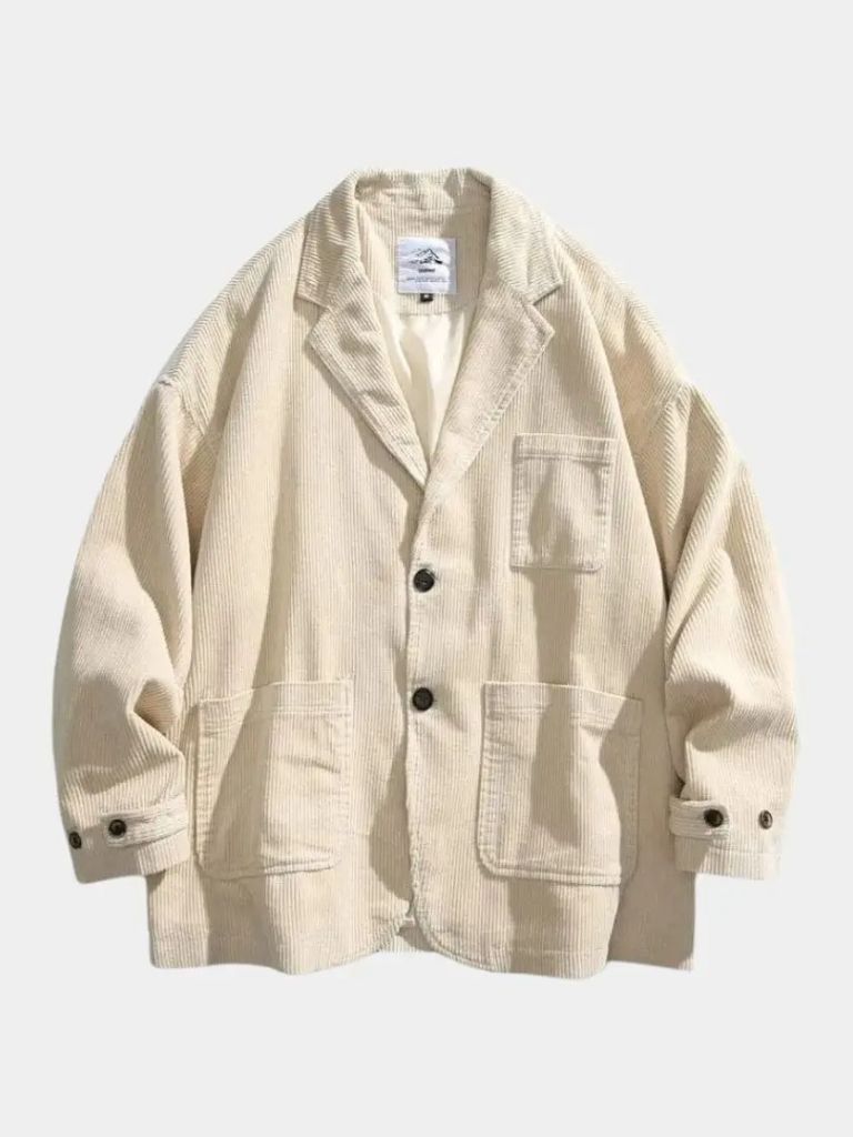 Corduroy Winter Blazer - Cross & Crown