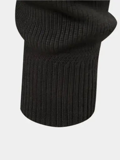 Essential Knit Zipper Sweater - Cross & Crown