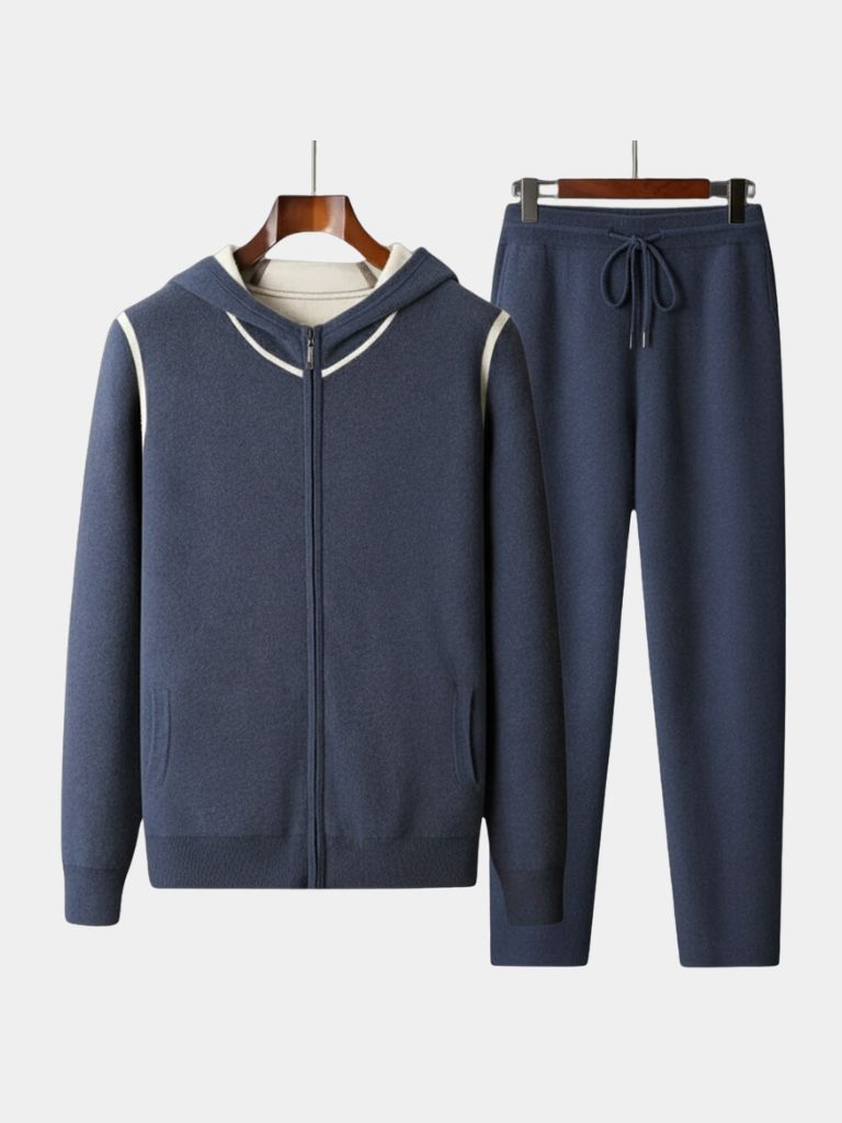 Belvoir Taupe Cashmere Set – Cross & Crown