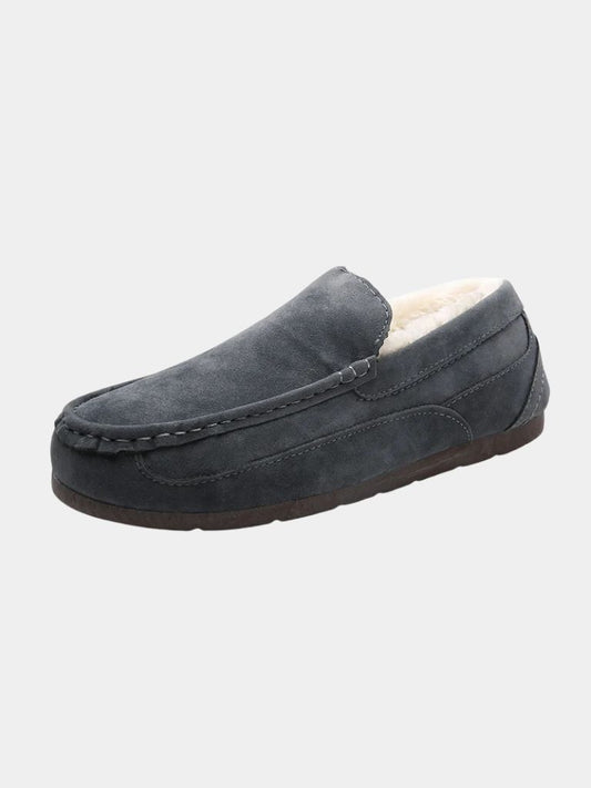 Valerio Suede Comfort Loafers - Cross & Crown
