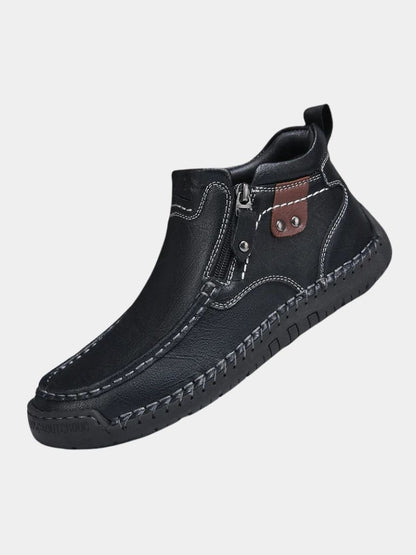 Brave Leather Boots - Cross & Crown