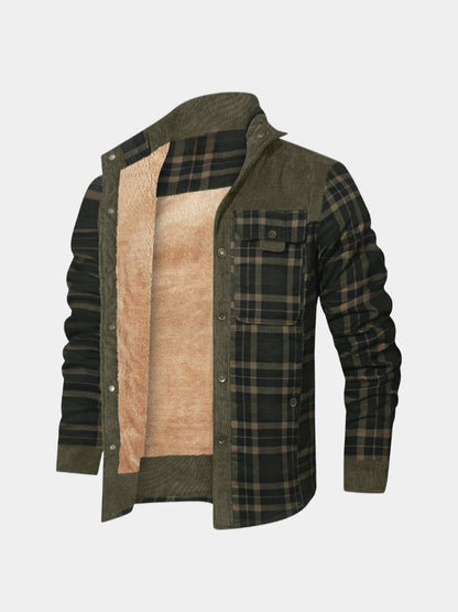 Redwood Rustic Flannel Jacket - Cross & Crown