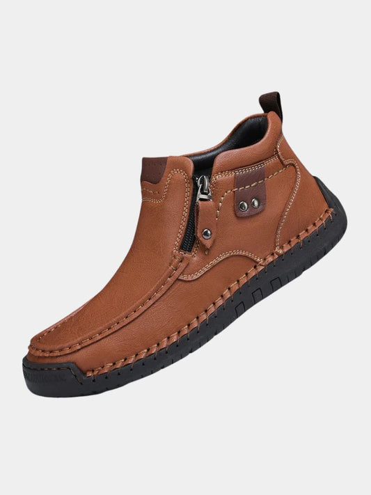 Brave Leather Boots - Cross & Crown