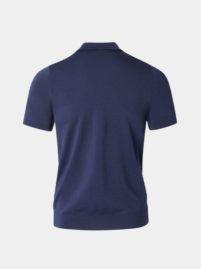 Navy Class Polo – Cross & Crown