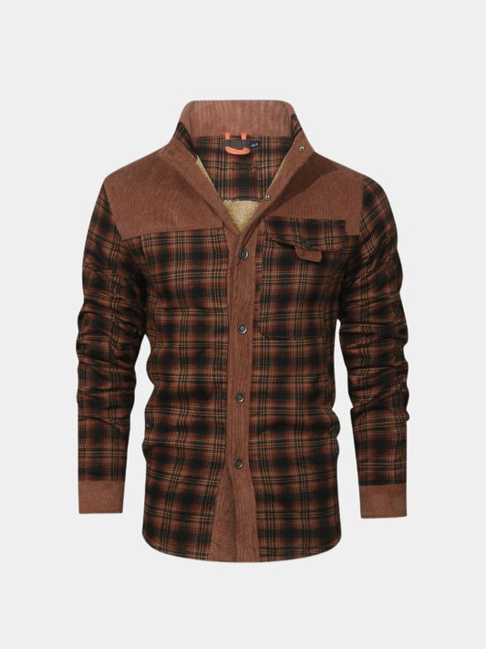 Redwood Rustic Flannel Jacket - Cross & Crown