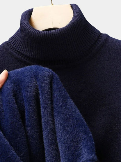 Aurelius Wool Turtleneck - Cross & Crown