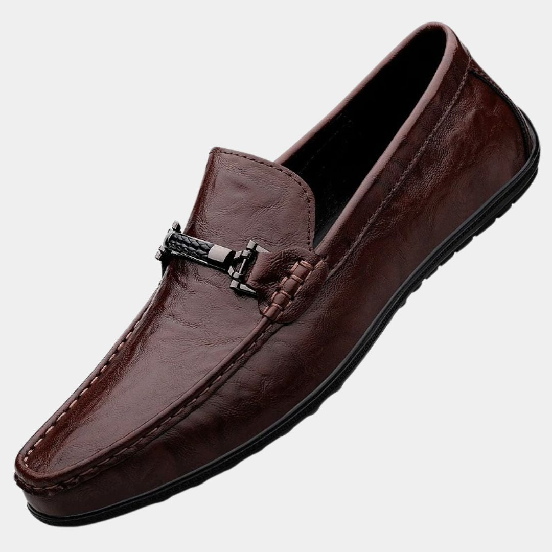 Belgravia Leather Loafers - Cross & Crown