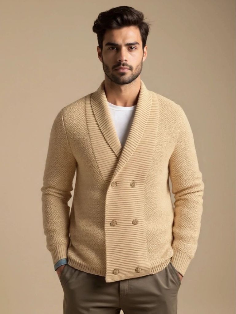 British Elegant Knit Cardigan - Cross & Crown