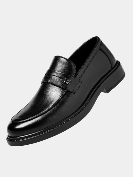Leather Male Shoes Men Business - Cross & Crown