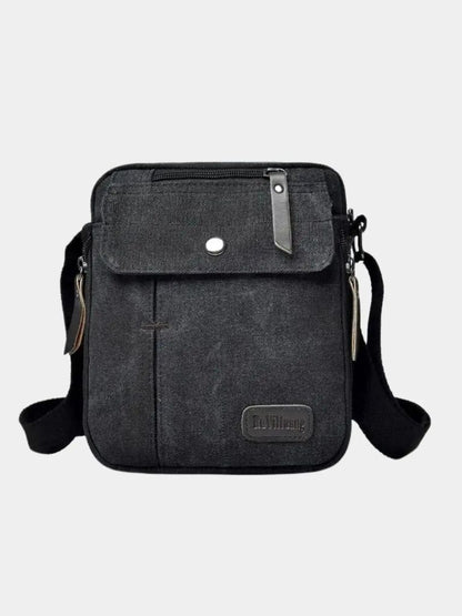 Men's Compact Shoulder Bag - Cross & Crown