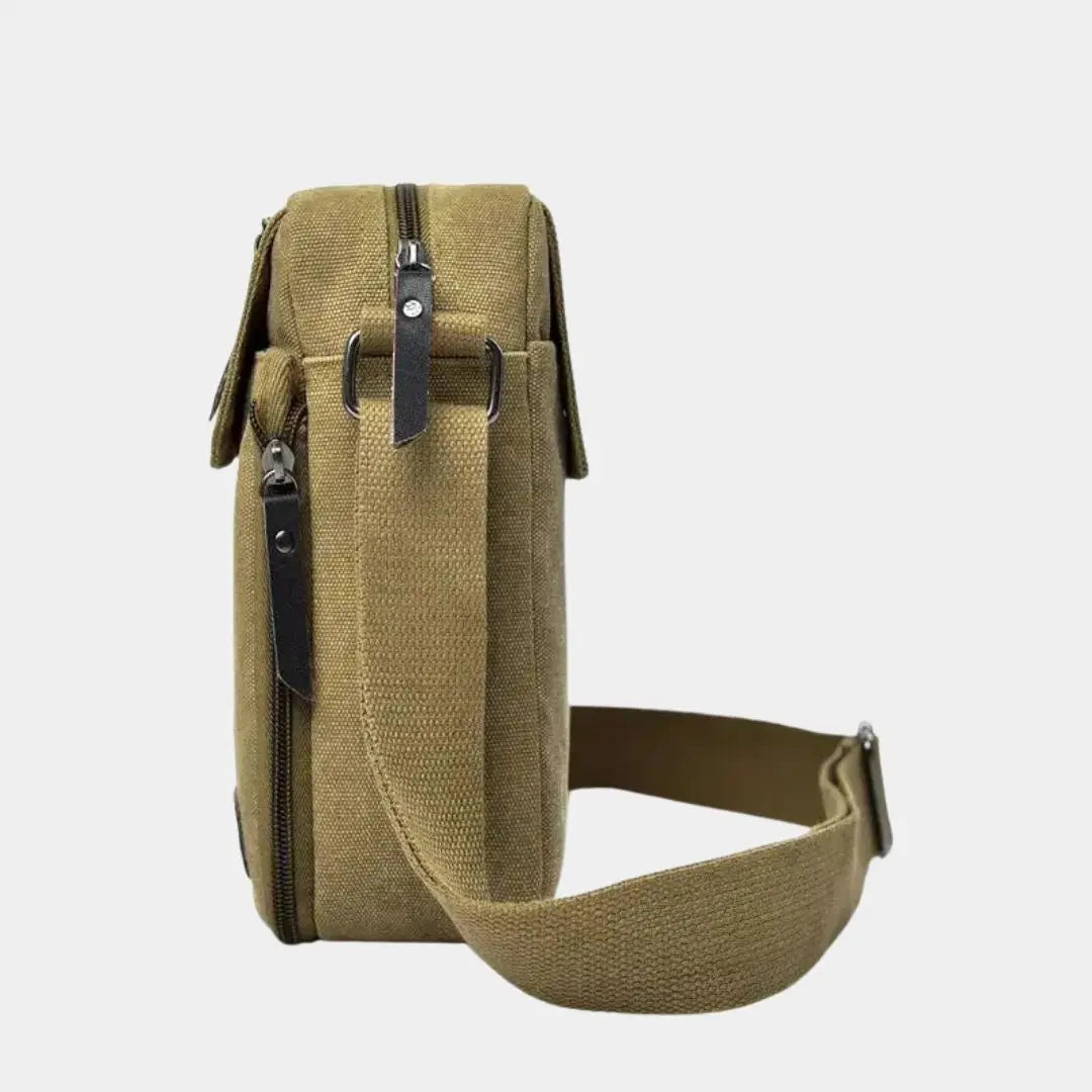 2023 men's bags Canvas bag fashion men messenger bags high quality brand bolsa feminina shoulder bags Shoulder strap handbags Cross & Crown