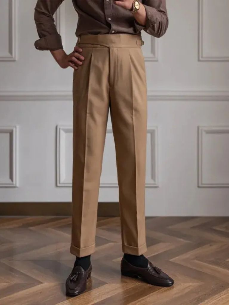 Vintage British Style Trousers - Cross & Crown