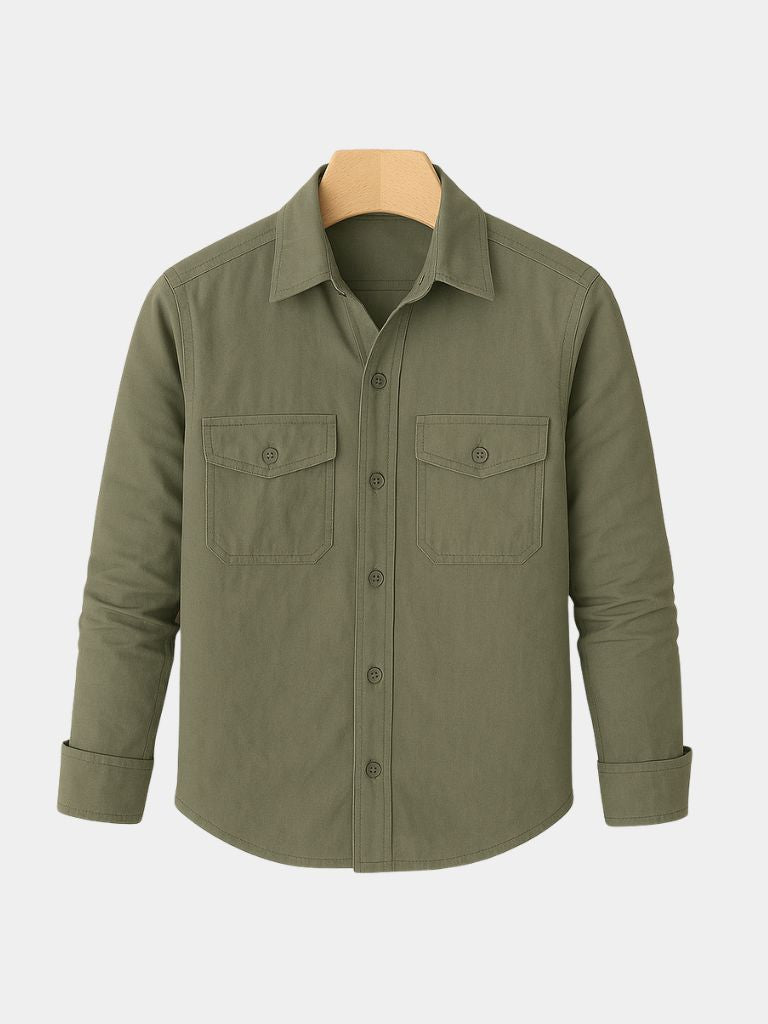Camicia vintage a maniche lunghe - <tc>Cross & Crown</tc>
