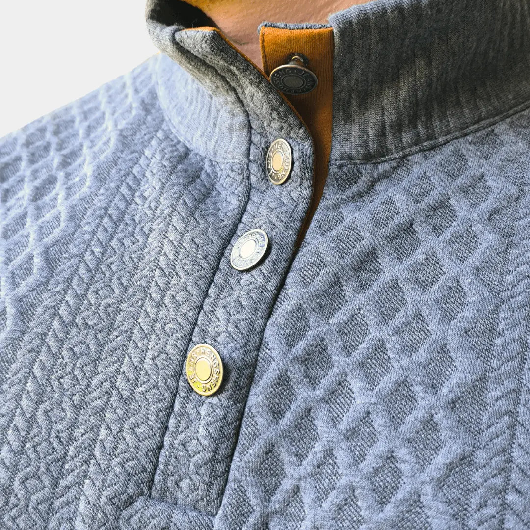 Classic High Collar Knit Pullover Limited Edition - Cross & Crown Cross Crown