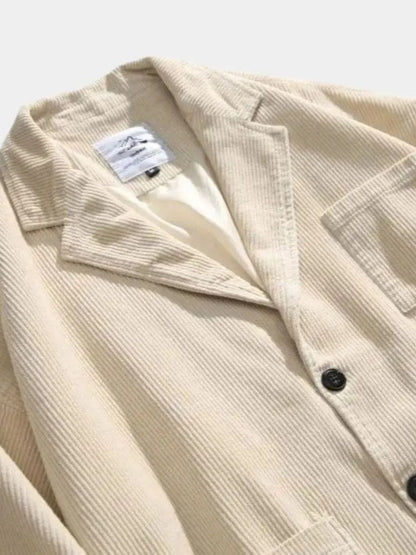 Corduroy Winter Blazer - Cross & Crown