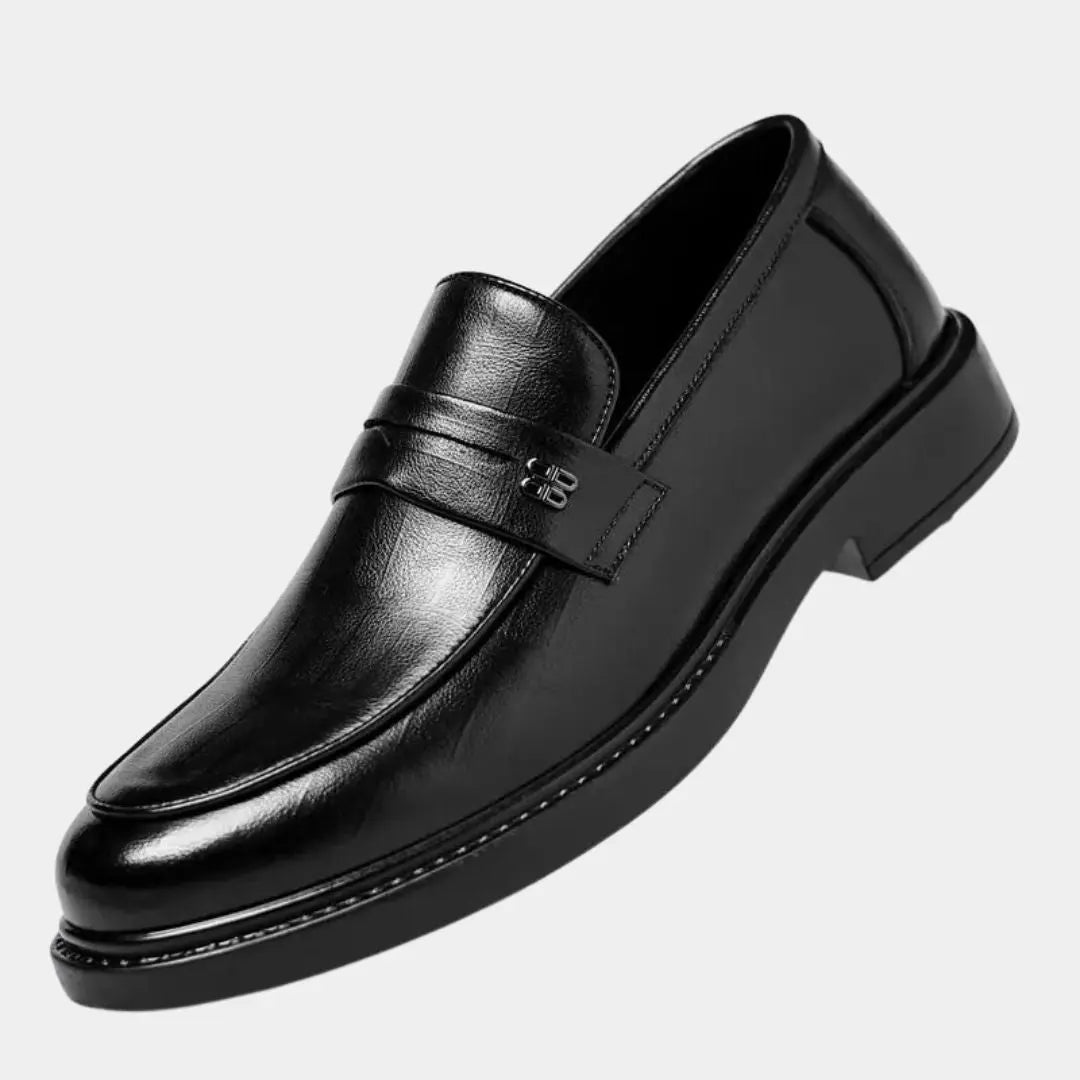 Leather Male Shoes Men Business - Cross & Crown Cross & Crown