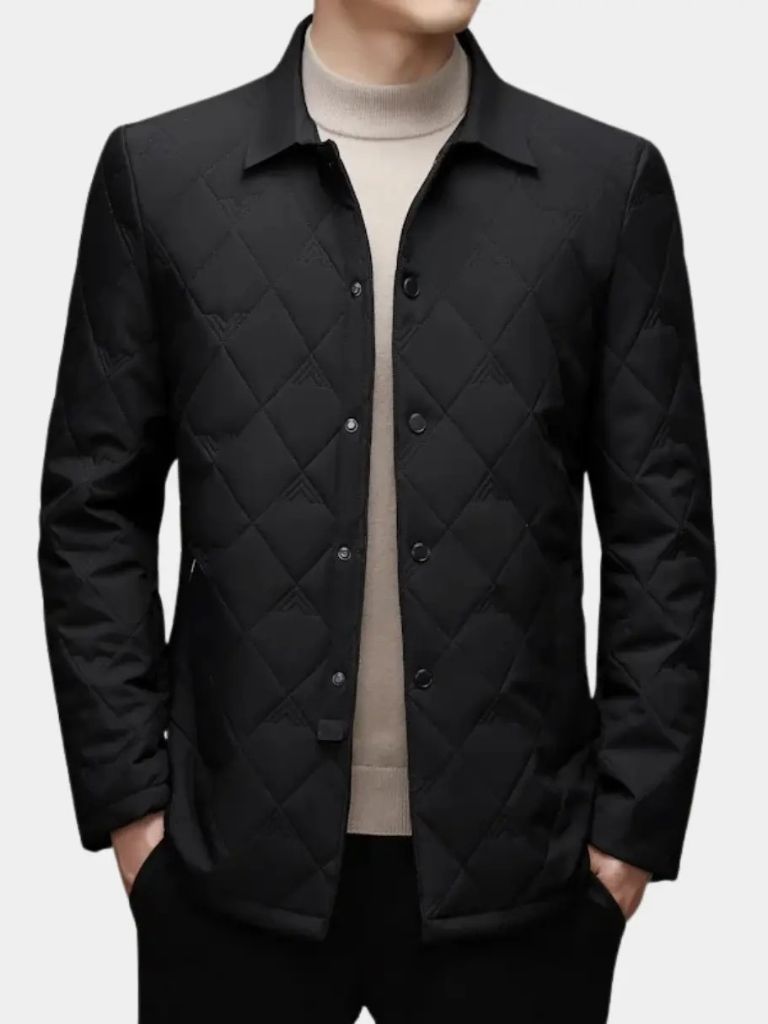 Luxe Sophisticated Layered Jacket - Cross & Crown