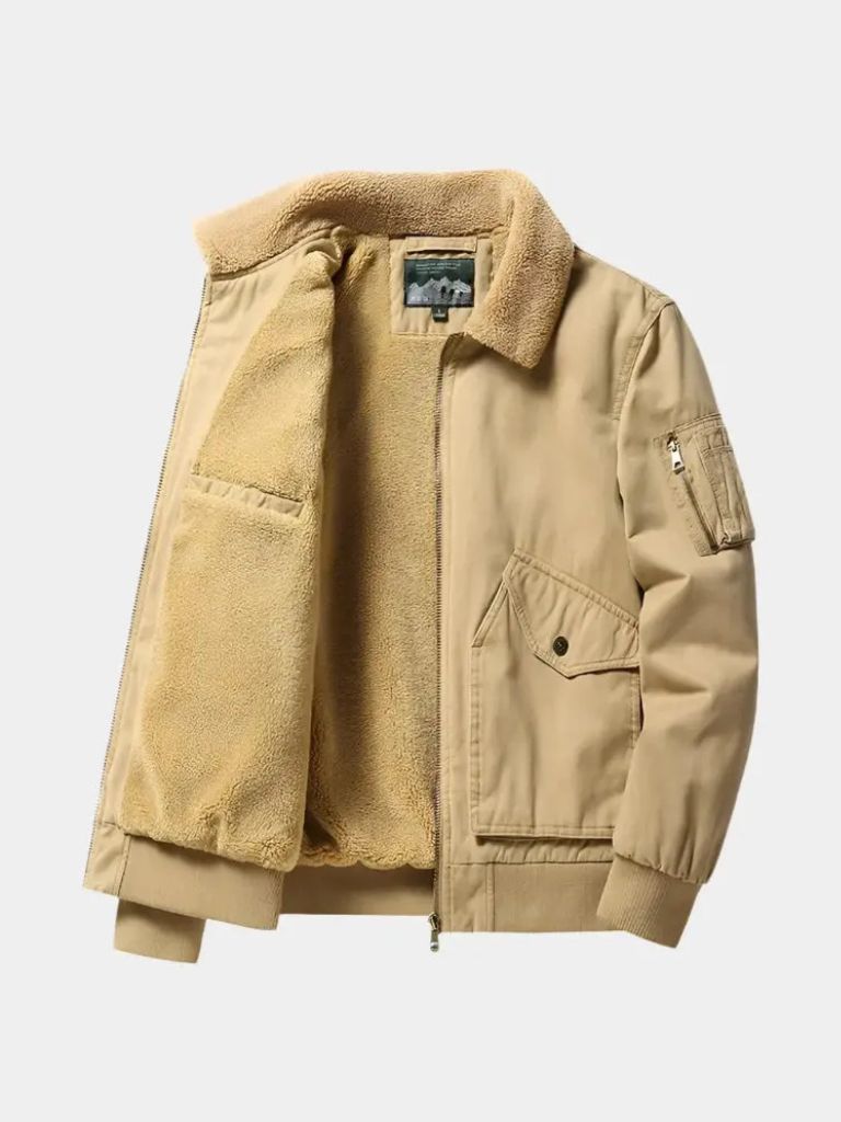Casual Fleece Jacket - Cross & Crown