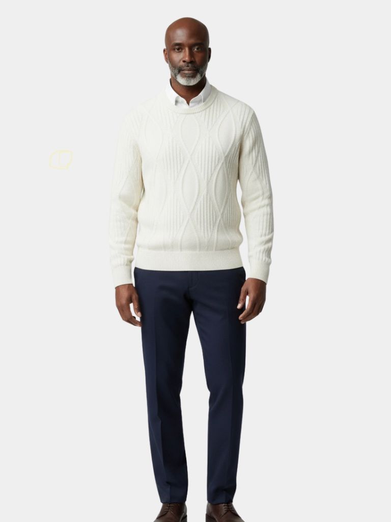 Wool Pullover Sweater - Cross & Crown