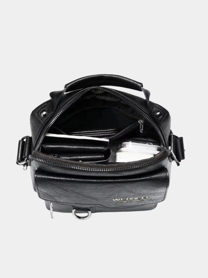 Leather Cross Body Bag - Cross & Crown