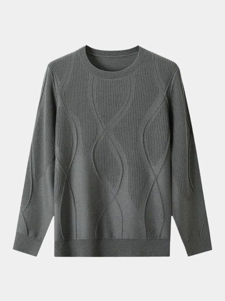 Wool Pullover Sweater - Cross & Crown