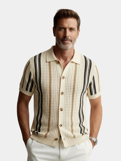 Sunset Groove Polo – Cross & Crown