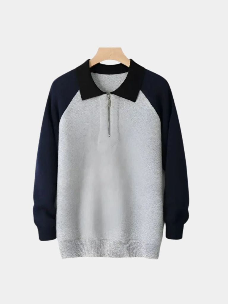 Essential Polo Sweater - Cross & Crown