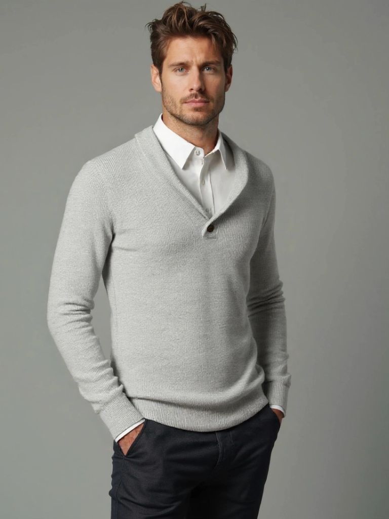 Soft Haven Cashmere Sweater - Cross & Crown