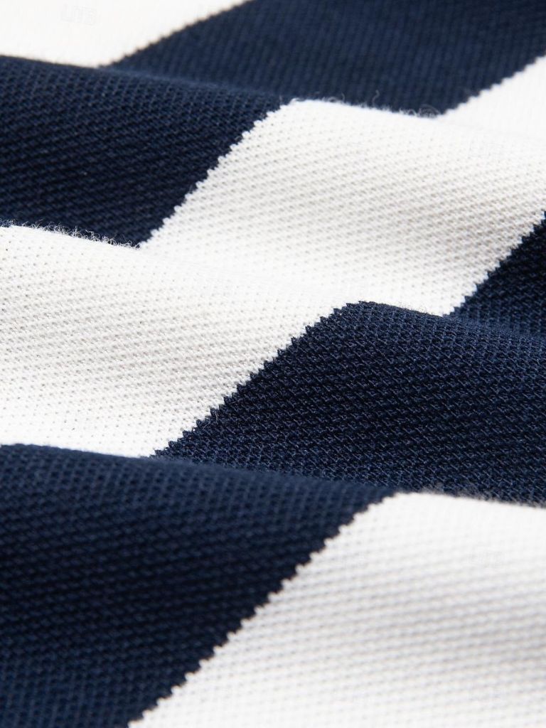 Harbour Stripe Polo - Cross & Crown