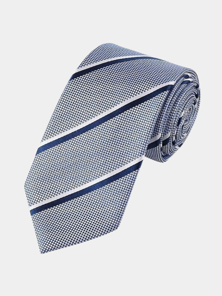 Blue Regent Tie – Cross & Crown