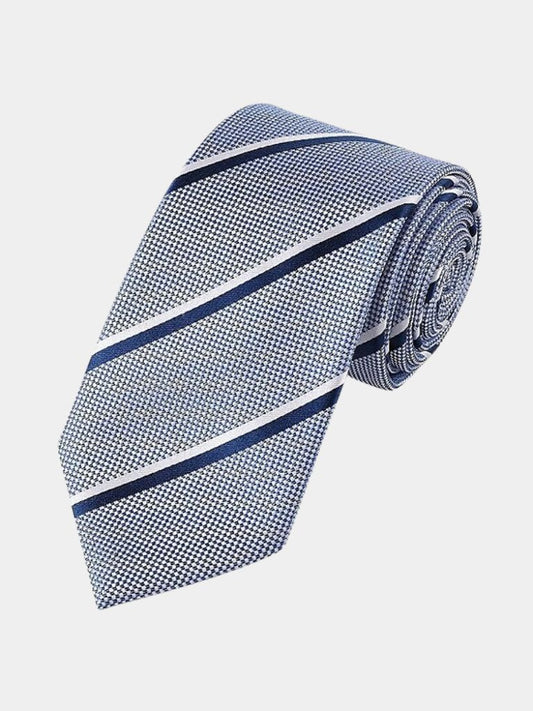Blue Regent Tie – Cross & Crown