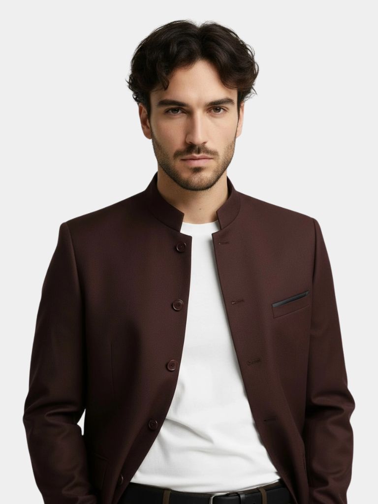 Elegant Collar Jacket - Cross & Crown