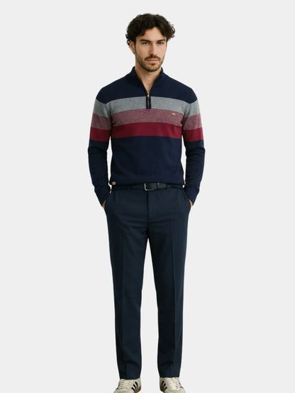 Minimalist High Collar Sweater - Cross & Crown