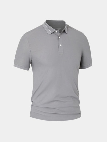 Steel Grey Polo – Cross & Crown