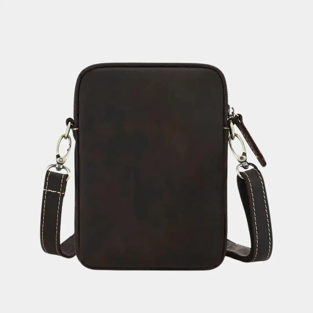 Minimalist Crossbody Leather Bag - Cross & Crown Cross & Crown