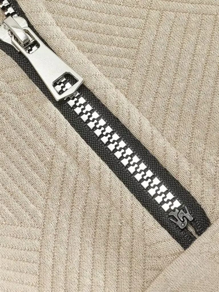 Essential Henry Quarter Zip Pullover - Cross & Crown