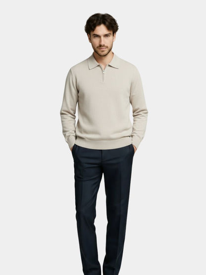 Casual Polo Pullover - Cross & Crown