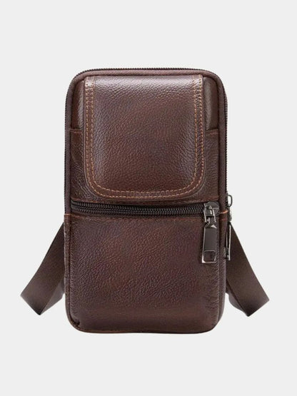 Compact Voyager Shoulder Bag - Cross & Crown