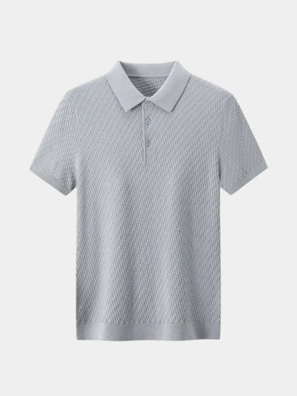 Elegant Cotton Polo T-Shirt - Cross & Crown