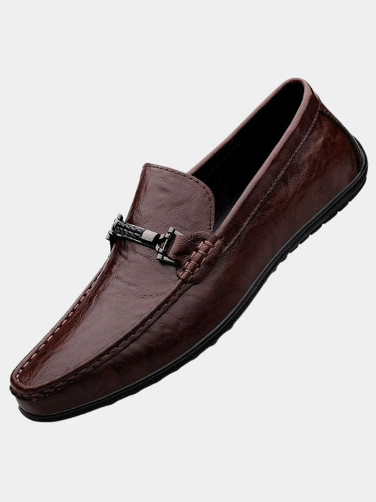 Belgravia Leather Loafers - Cross & Crown